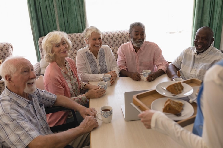 Comfortable assisted living suite